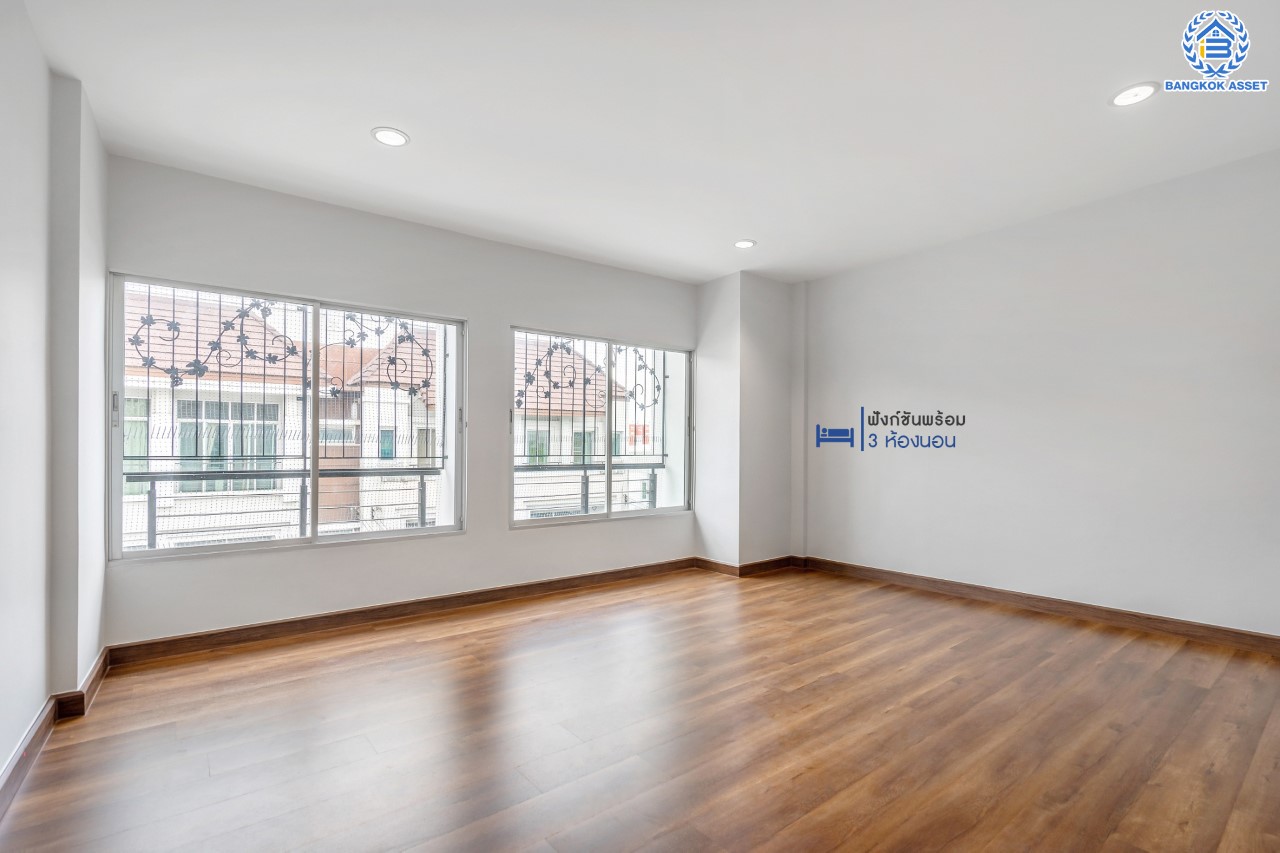 บ้านมือสองตกแต่งใหม่ ม.บ้านกลางเมืองสวิสทาวน์ เกษตร-นวมินทร์ แบรนด์ AP เนื้อที่ 20 ตร.ว. ฟังก์ชัน 3 ห้องนอน 3 ห้องน้ำ 2 ที่จอดรถ ชีวิตแสนสงบ สภาพแวดล้อมเยี่ยม เชื่อมต่อ ถ.พหลโยธิน, ถ.เกษตร-นวมินทร์ ใกล้ ม.เกษตร และรถไฟฟ้าสายสีเขียว "สถานีมหาวิทยาลัยเกษตรศาสตร์"...